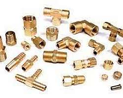 Conector macho cobre