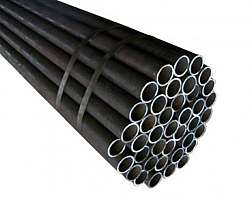 Tubo de aço carbono preto DIN 2440