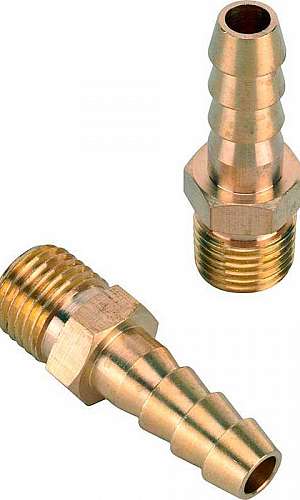 Conexões de latão para ar comprimido Conexões de latão para ar comprimido