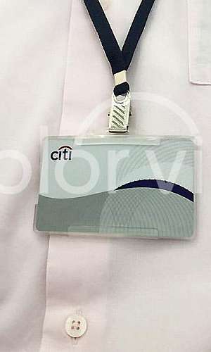 Porta crachá rígido Porta crachá rígido