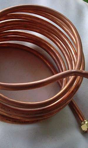 Serpentina de cobre para refrigeração Serpentina de cobre para refrigeração