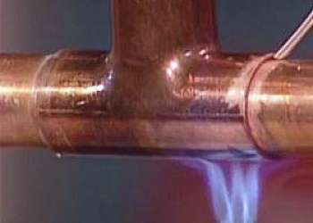 Tubo de cobre para gás residencial