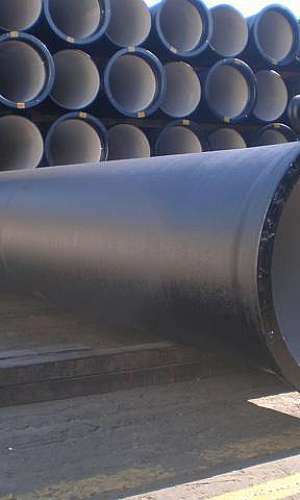 Tubo de ferro fundido para água pluvial Tubo de ferro fundido para água pluvial