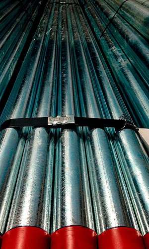 Tubo galvanizado de 1 polegada Tubo galvanizado de 1 polegada