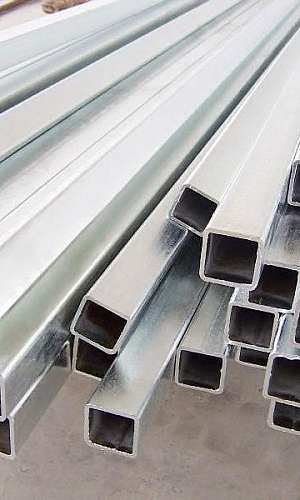 Tubo quadrado de ferro galvanizado preço Tubo quadrado de ferro galvanizado preço
